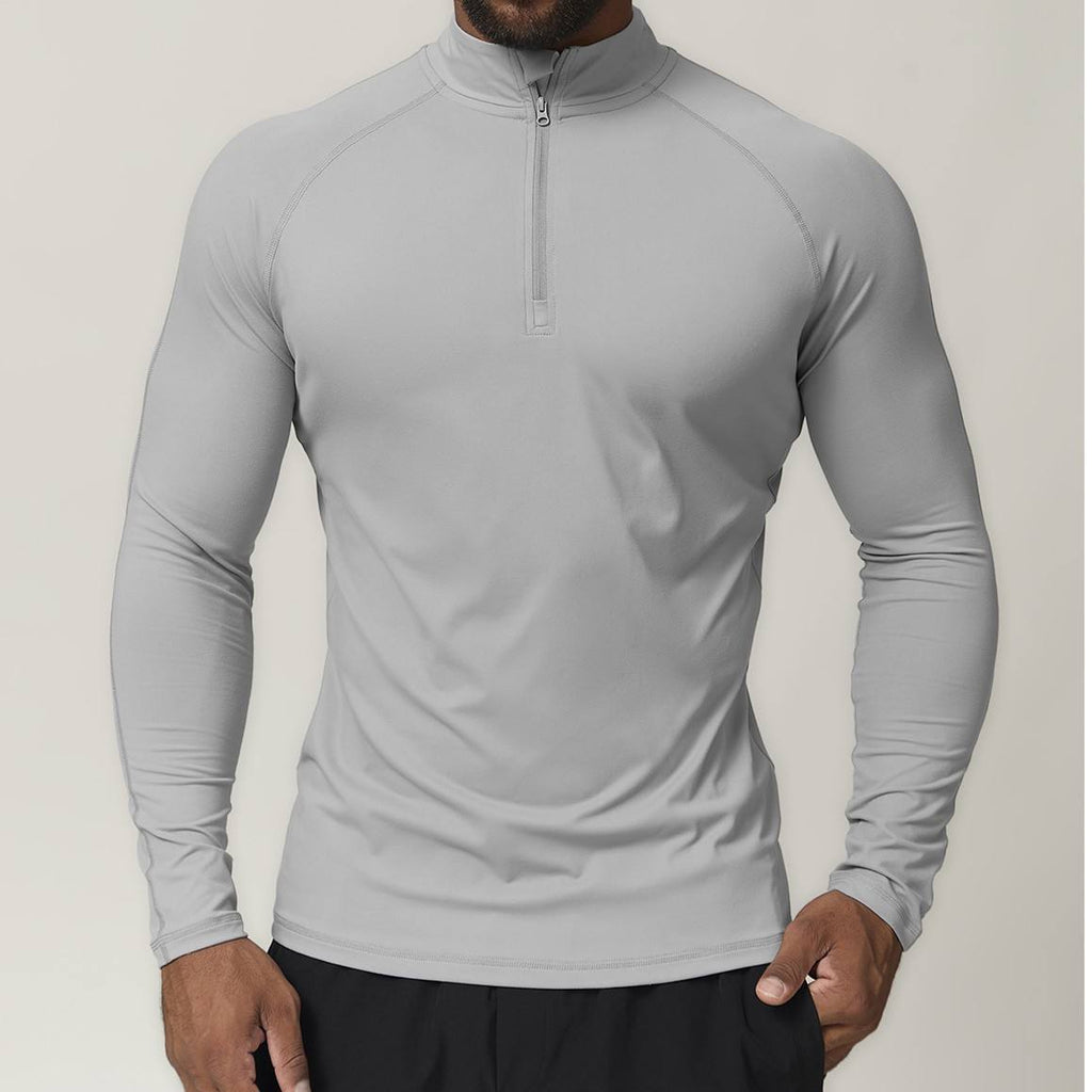 Camisola de manga comprida para homem de secagem rápida