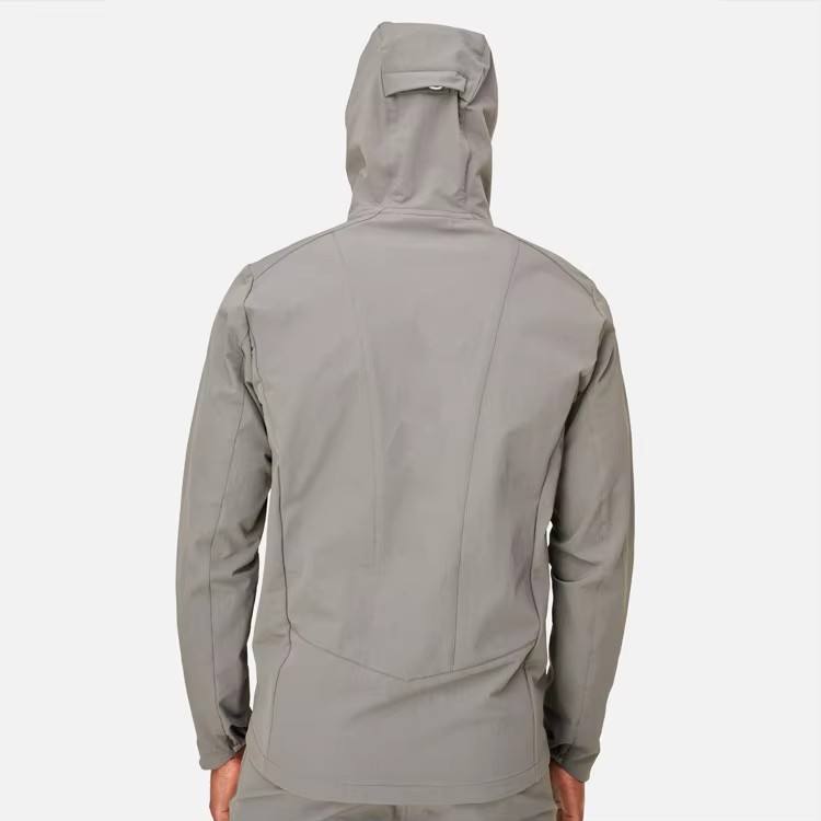 Jaqueta Esportiva Masculina Impermeável e Respirável com Capuz