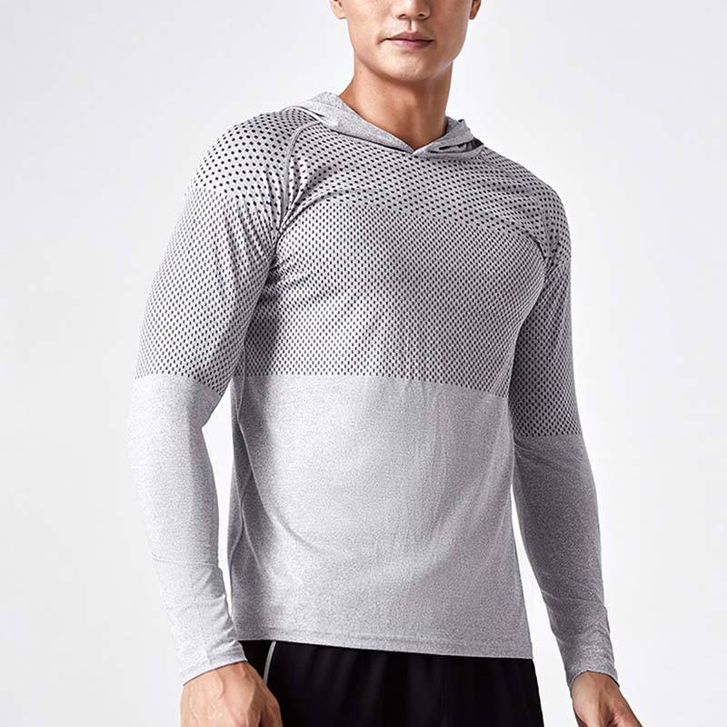 Camisola masculina de secagem rápida